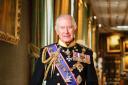 The new official portrait of the King (Hugo Burnand/Royal Household 2024/Cabinet Office/PA)