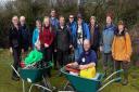 Volunteers joined East Lothian Countryside Rangers to help clear marine litter from the saltmarsh at Aberlady Bay.