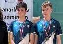 Finlay Jack (right) and Matthew Waring were in impressive form in Glasgow