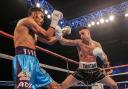 Josh Taylor defeated Miguel Vasquez in 2017. Picture: Gordon Bell