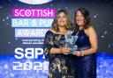 Giovanna Eusebi (left), from the Eusebi Deli in Glasgow, was named inspirational woman of the year. Photos by Peter Sandground provided by the Scottish Bar and Pub Awards