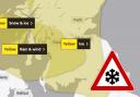 A yellow weather warning is in place tonight for ice
