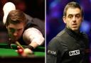 Ross Muir (image on left: Simon Cooper/PA Wire) and Ronnie O'Sullivan (right, image: Mike Egerton/PA Wire) could face each other at the Northern Ireland Open