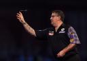 Gary Anderson was in action earlier tonight. Steven Paston/PA Wire