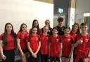 TASC swimmers at the Coverdale tournament final