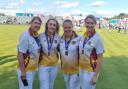 Aberlady's bowlers reached the semi-finals of the national championships in Ayr