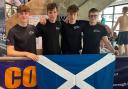 Declan Kay, Conner Aspinall, Zach Slater and Ross Anderton were among those representing East Lothian Swim Team in Sheffield