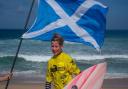 Ansel Parkin will be flying the flag for Scotland at a prestigious surfing competition in Brazil later this month