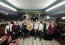 Tranent Belters were presented with a special plaque to mark their 50th anniversary