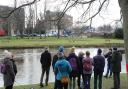 A recent guided walk along the banks of the Esk through Musselburgh was enjoyed as part of the Citizen Esk project
