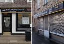 Montgomery Optometrists in Tranent (left) is to close. Image: Google Maps,. Right: The closed optometrists in Prestonpans
