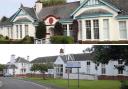 The future of North Berwick's Edington Hospital (top) and Dunbar's Belhaven Hospital will be discussed on Thursday
