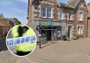 Police were called out to East Linton's Co-op store. Main image: Google Maps