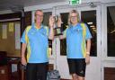 Dave Carswell and Ali Carswell were crowned mixed pairs champions during the competition at Bainfield Bowling Club