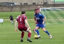 Preston Athletic (blue) travel to Oakley United looking for three points