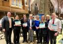 Leila Maycock (third from right) was crowned East Lothian Council Young Musician of the Year at St Mary's Parish Church