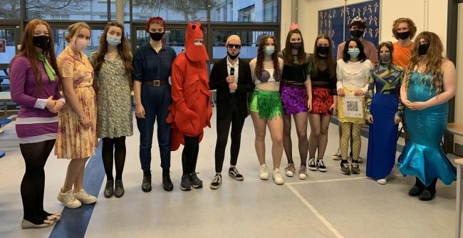 Pupils at Knox Academy have been dressing up to boost Children in Need