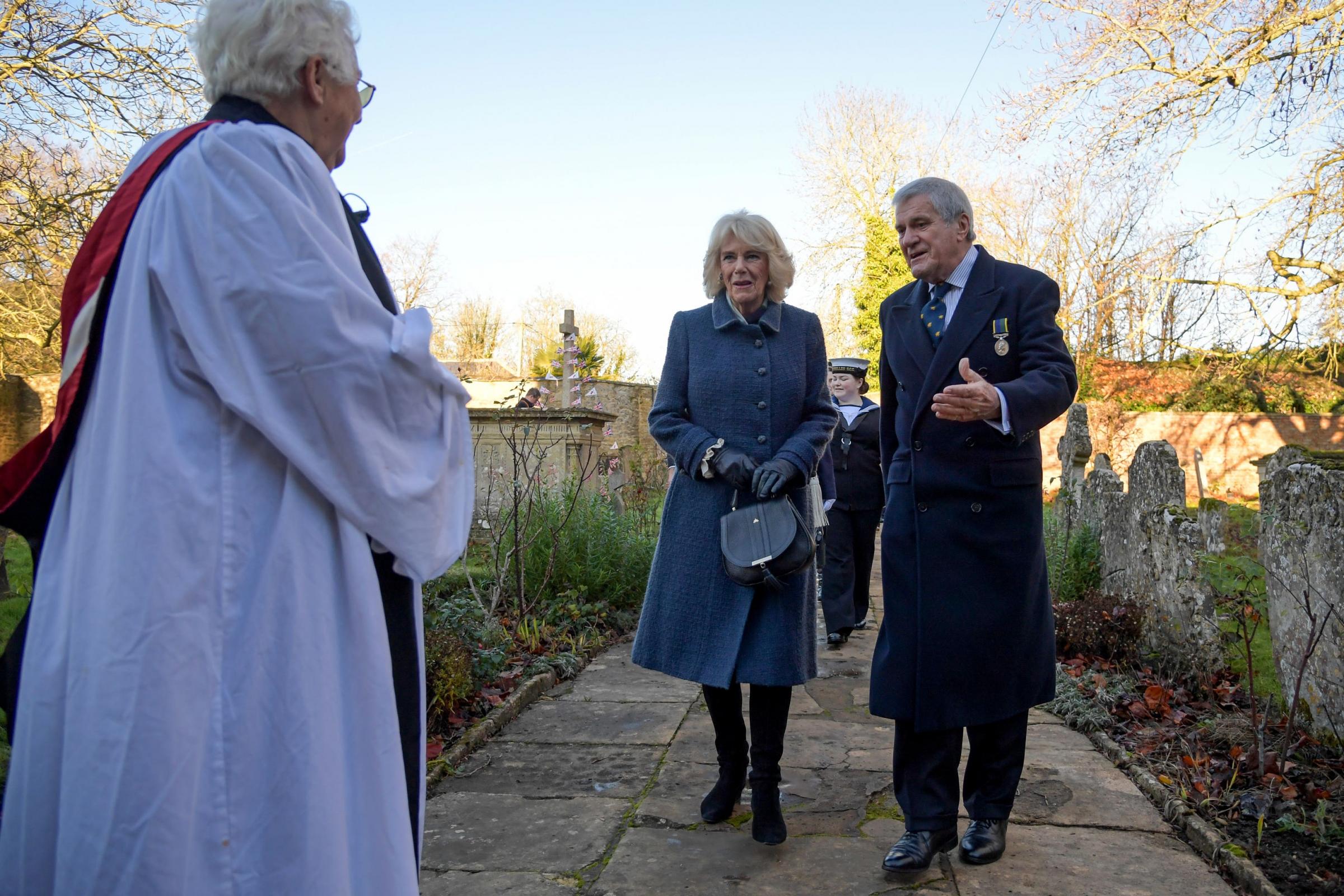 Duchess of Cornwall attends war memorial rededication service - Vimarsana News