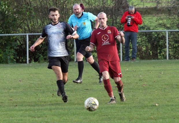 East Lothian Courier: Ormiston (black and white) have home advantage against Coldstream