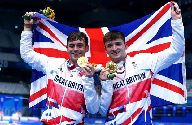 East Lothian Courier: Tom Daley (left) and Matty Lee have been made MBEs. Picture: PA