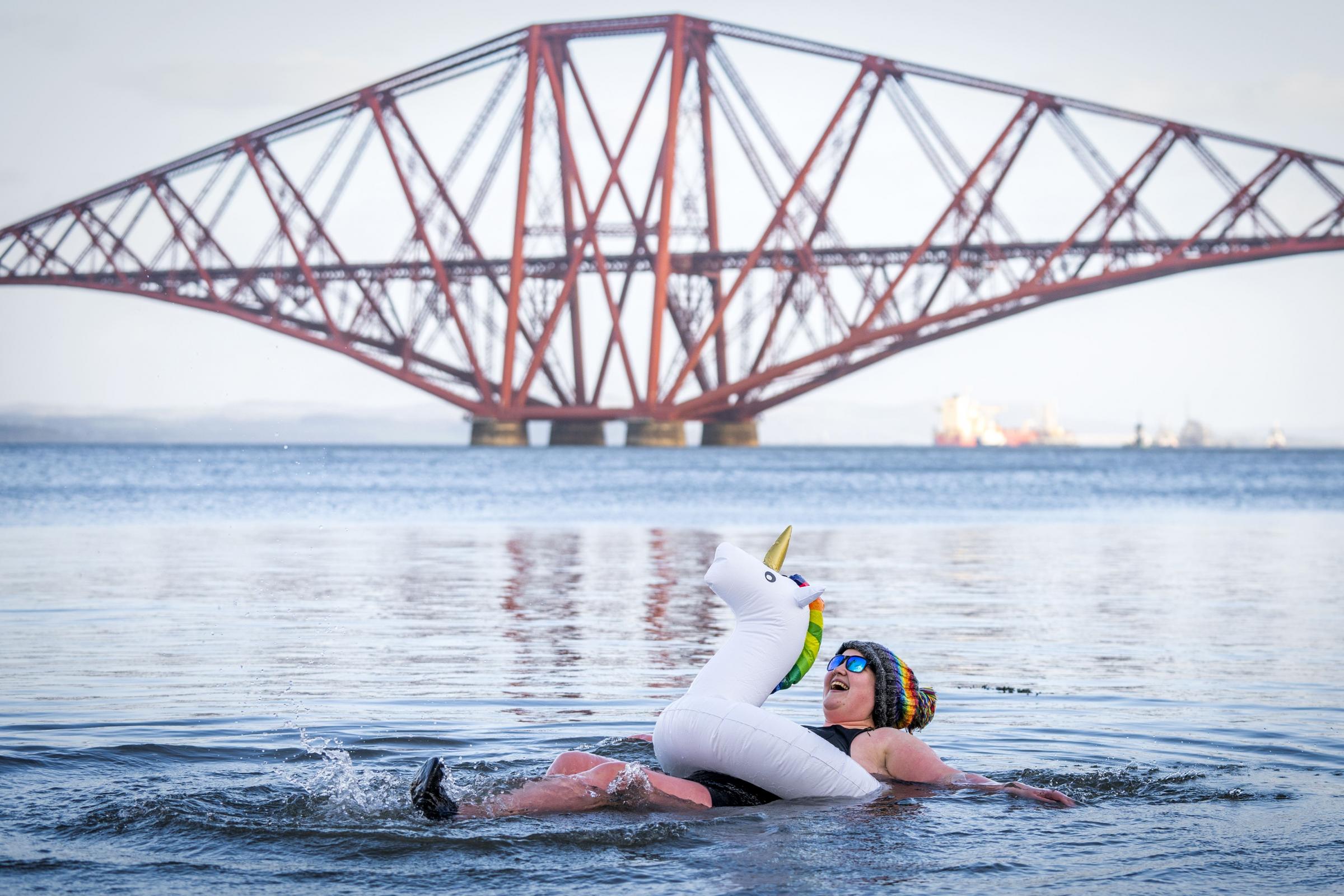 In Pictures: Bracing start to New Year's Day for sea swimmers - Vimarsana News