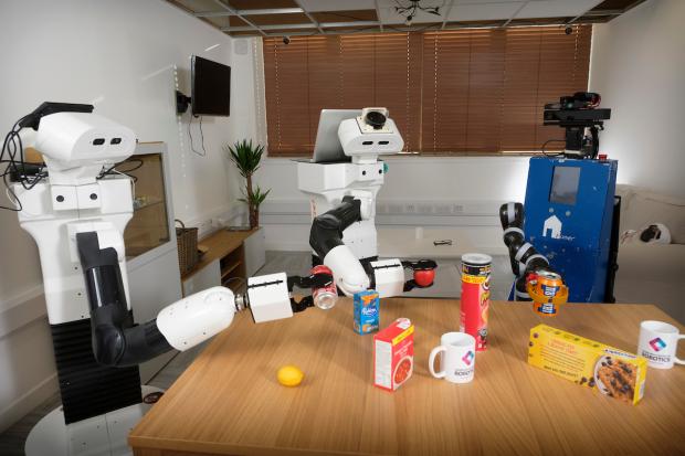 East Lothian Courier: Leuchie House has partnered with the National Robotarium to trial technologies which could help people with assisted living needs to gain greater independence