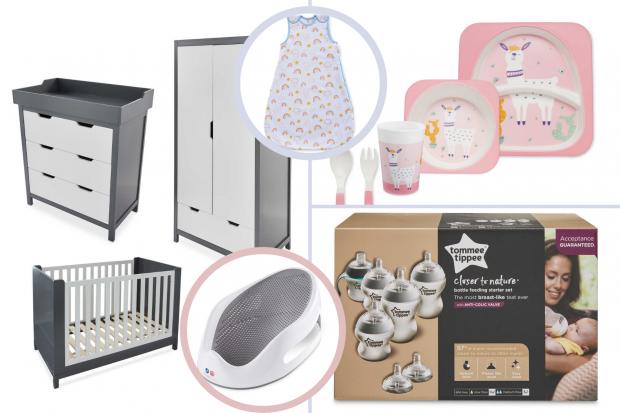 East Lothian Courier: Just some of the items available in the Aldi Specialbuys baby event (Aldi)