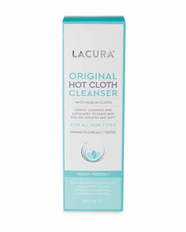 East Lothian Courier: Lacura Original Hot Cloth Cleanser (Aldi)