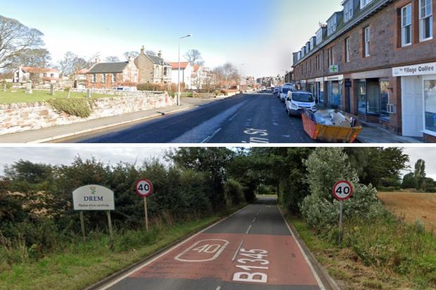East Lothian Courier: Hopes that a path connecting Gullane (top) to Drem (bottom) could be created have been boosted. Pictures: Google Maps