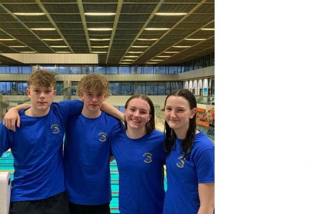 East Lothian Courier: Zach Slater, Luke Hornsey, Eilidh Armstrong and Grace Courtney were among those performing well in the East District Championships