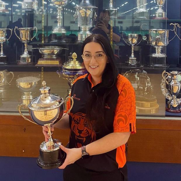 East Lothian Courier: Dee Hoggan can now celebrate becoming a five-time ladies' champion