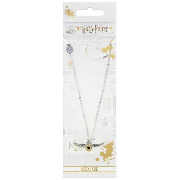 East Lothian Courier: Harry Potter Golden Snitch Necklace (IWOOT)