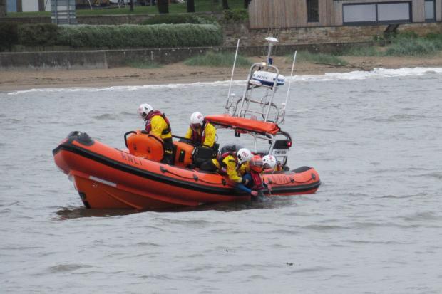 East Lothian Courier: An RNLI water rescue display will take place again this year. Photo: Angus Bathgate