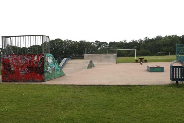 East Lothian Courier: How the current skatepark in North Berwick looks