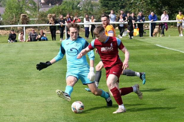 East Lothian Courier: Haddington Athletic were 3-1 winners over Edinburgh United in front of a bumper crowd at Muirfield
