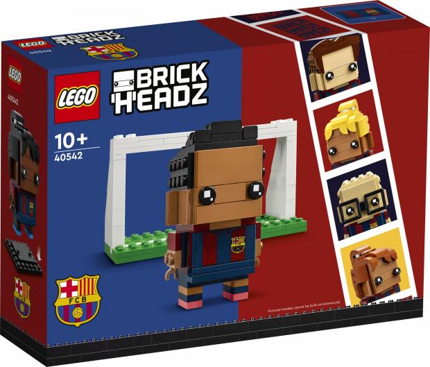 East Lothian Courier: LEGO® BrickHeadz™ FC Barcelona Go Brick Me. Credit: LEGO