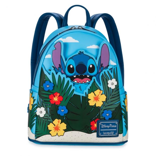 East Lothian Courier: Loungefly Stitch with Flowers Mini Backpack, Lilo & Stitch (ShopDisney)