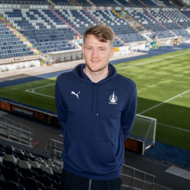 East Lothian Courier: Coll Donaldson will be lining up for Falkirk next season. Picture: Ian Sneddon/Falkirk Football Club