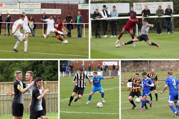 Five East Lothian football teams are in action over tonight (Tuesday) and tomorrow (Wednesday)