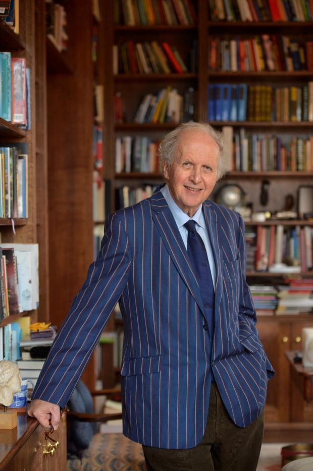 East Lothian Courier: Writer Alexander McCall Smith Portraits..19/02/19.
