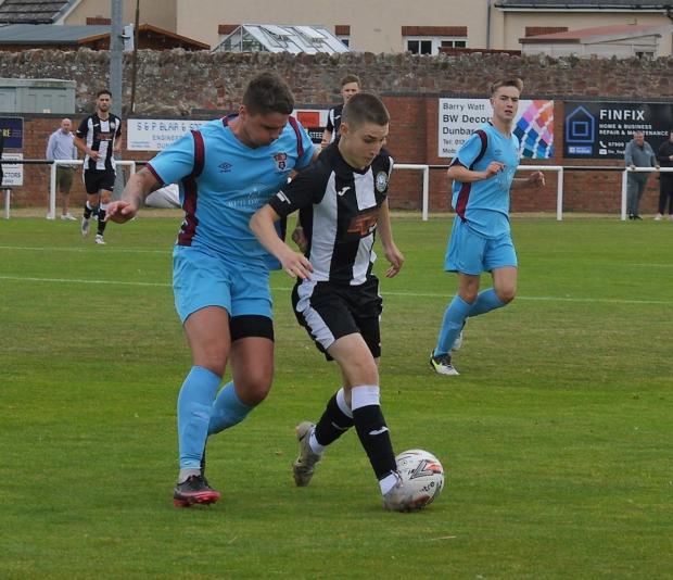 East Lothian Courier: Dunbar United will be aiming for three points, which could send them to the top of the table. Picture: Gordon Maitland