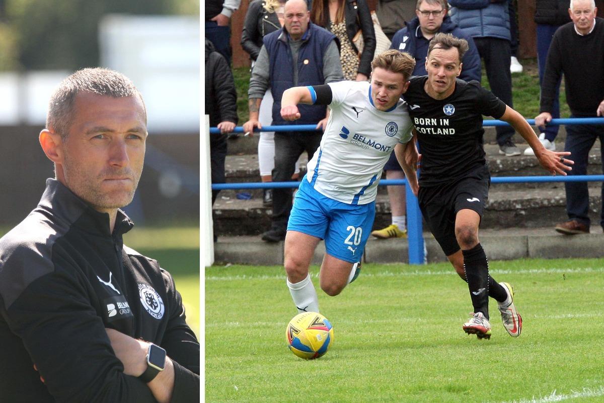 Joe Hamill's time with Musselburgh Athletic came to an end last weekend