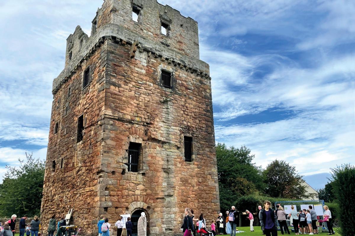 Preston Tower at last year's Doors Open Days event. Image: East Lothian Council