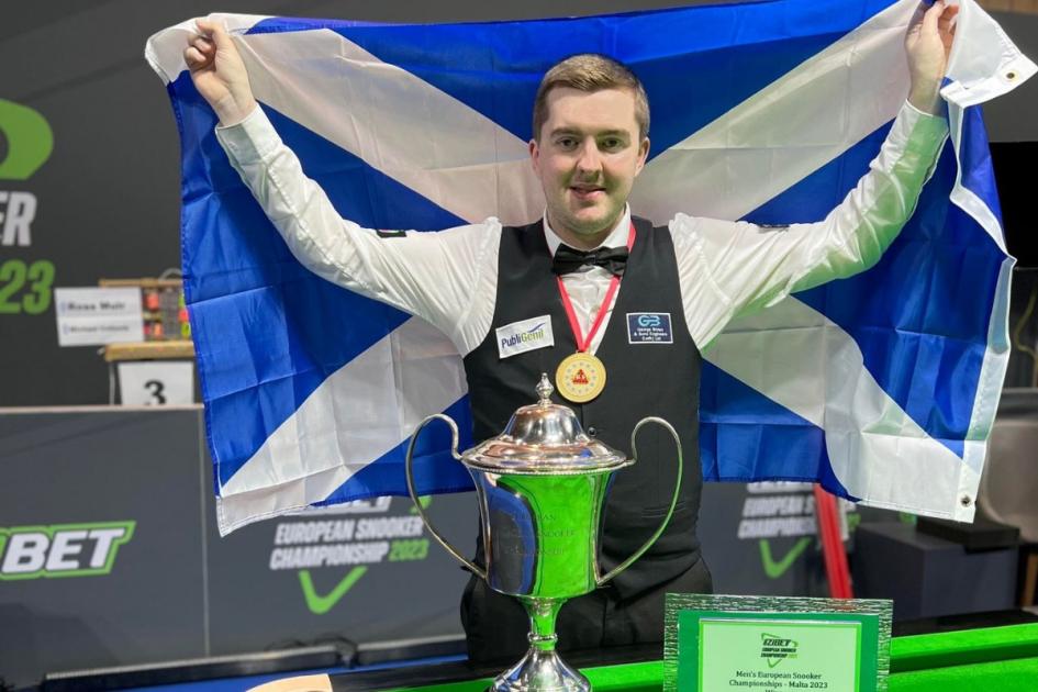 Snooker: Ross Muir scelle sa carte de tournée avec le succès des Championnats d’Europe