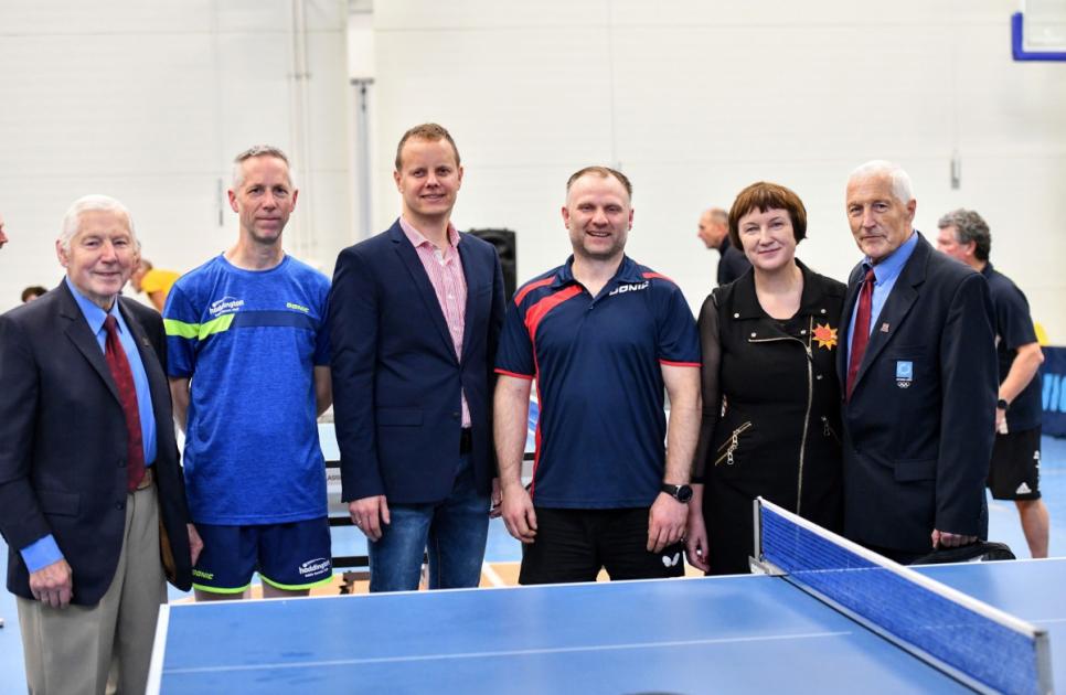 Haddingtonas: Stalo teniso klubas užmezga partnerystę prie Baltijos jūros