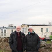 Robert and Anne Hay are facing eviction from their home at Seton Sands Holiday Village due to coronavirus