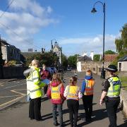 Pupils at Preston Tower Primary School in Prestonpans are working with local police officers to help tackle parking and speeding issues near their school