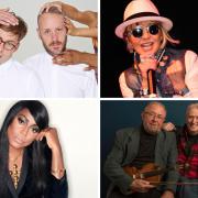 Clockwise from top left: Basement Jaxx (image: Jean-Luc Brouard), Lulu (image: R Purvis), Phil Cunningham and Aly Bain, and Mica Paris are all appearing at Fringe by the Sea