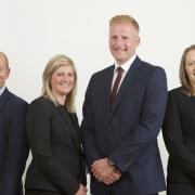 Edward Danks, Lesley Anderson, Fraser Symon and Fiona Watson from Paris Steele Solicitors. Picture: Paris Steele Solicitors