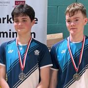Finlay Jack (right) and Matthew Waring were in impressive form in Glasgow
